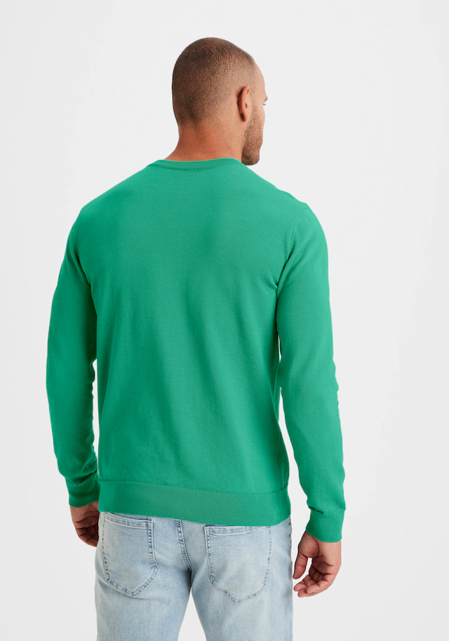 H.I.S Strickpullover Regular Fit, Langarm, Pullover aus Feinstrick, Baumwollmischung