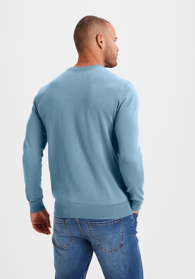 H.I.S Strickpullover Regular Fit, Langarm, Pullover aus Feinstrick, Baumwollmischung