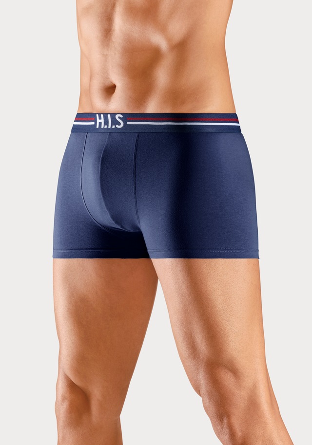 H.I.S Boxer »Boxershorts für Herren« Packung, 5 Stk. mit Streifen und Markenlogo im Bund