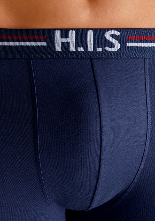 H.I.S Boxer »Boxershorts für Herren« Packung, 5 Stk. mit Streifen und Markenlogo im Bund