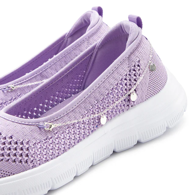 LASCANA Sneaker »Slip-On-Sneaker, Freizeitschuh, Slipper,« Ballerina, Halbschuhe zum Reinschlüpfen VEGAN