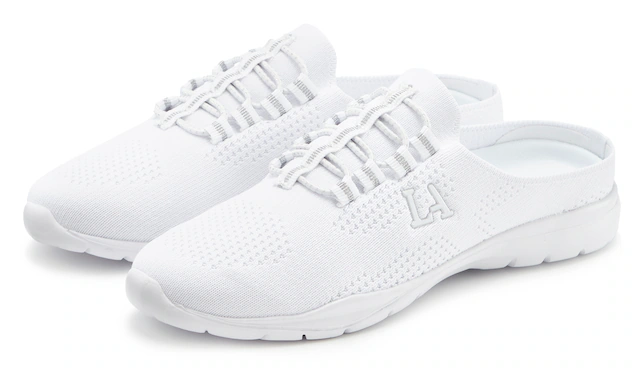 LASCANA ACTIVE Sneaker »Slip-On-Sneaker,« zum Reinschlüpfen, ultraleicht, Sabot, Clog, Freizeitschuh VEGAN