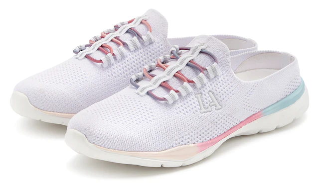 LASCANA ACTIVE Sneaker »Slip-On-Sneaker,« zum Reinschlüpfen, ultraleicht, Sabot, Clog, Freizeitschuh VEGAN