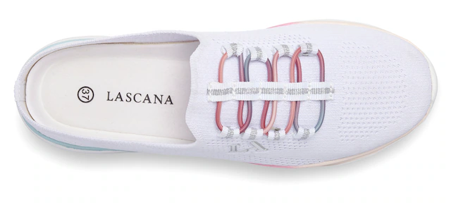 LASCANA ACTIVE Sneaker »Slip-On-Sneaker,« zum Reinschlüpfen, ultraleicht, Sabot, Clog, Freizeitschuh VEGAN