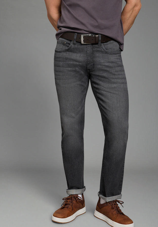 Arizona Gerade Jeans gerade geschnittenes Bein, niedrige Leibhöhe