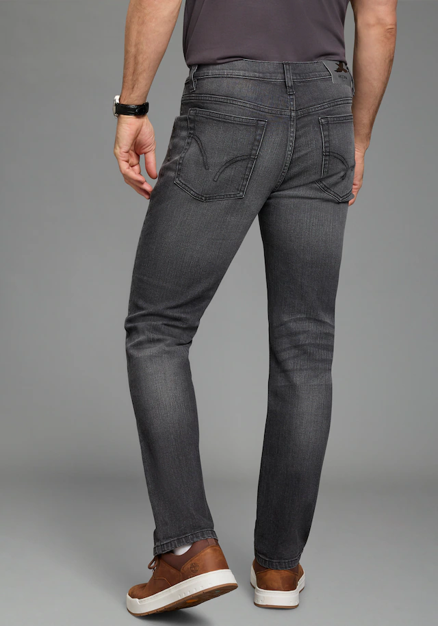 Arizona Gerade Jeans gerade geschnittenes Bein, niedrige Leibhöhe