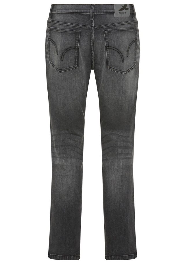 Arizona Gerade Jeans gerade geschnittenes Bein, niedrige Leibhöhe