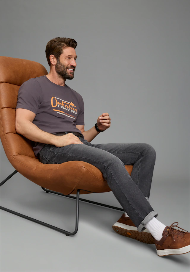 Arizona Gerade Jeans gerade geschnittenes Bein, niedrige Leibhöhe