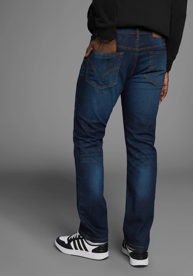 Arizona Gerade Jeans gerade geschnittenes Bein, niedrige Leibhöhe
