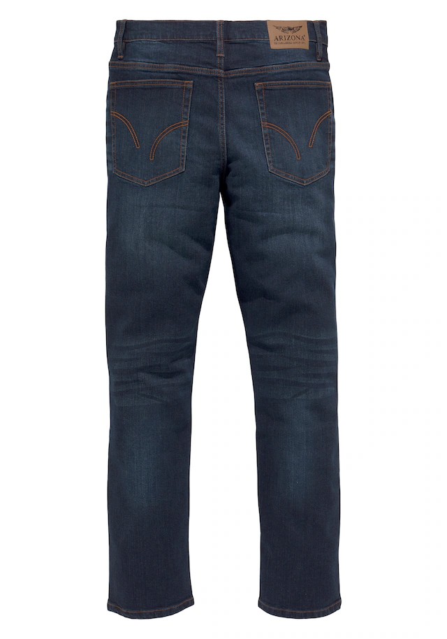 Arizona Gerade Jeans gerade geschnittenes Bein, niedrige Leibhöhe