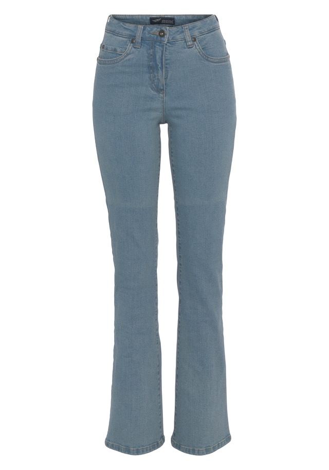 Arizona Bootcut-Jeans hohe Leibhöhe