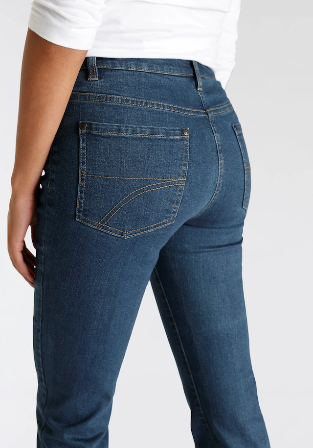 Arizona Bootcut-Jeans hohe Leibhöhe