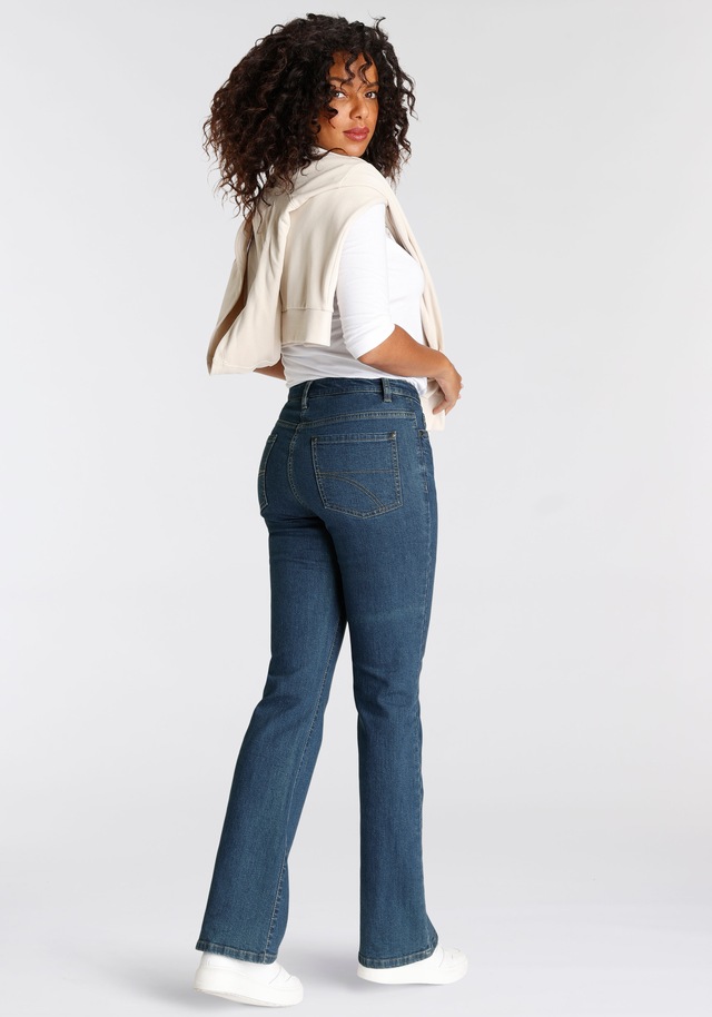 Arizona Bootcut-Jeans hohe Leibhöhe