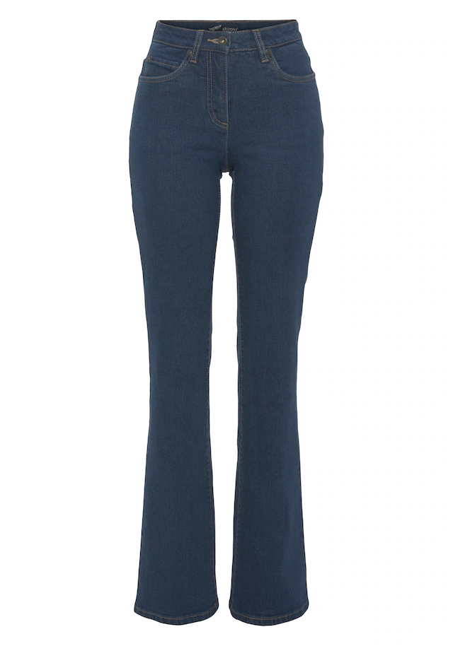 Arizona Bootcut-Jeans hohe Leibhöhe