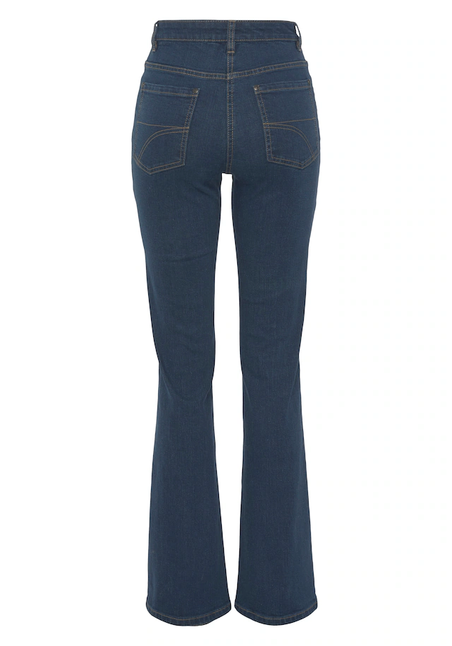 Arizona Bootcut-Jeans hohe Leibhöhe