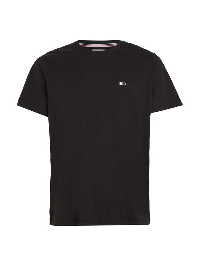 Tommy Jeans T-Shirt »TJM CLASSIC JERSEY CREW NECK« mit Logostickerei