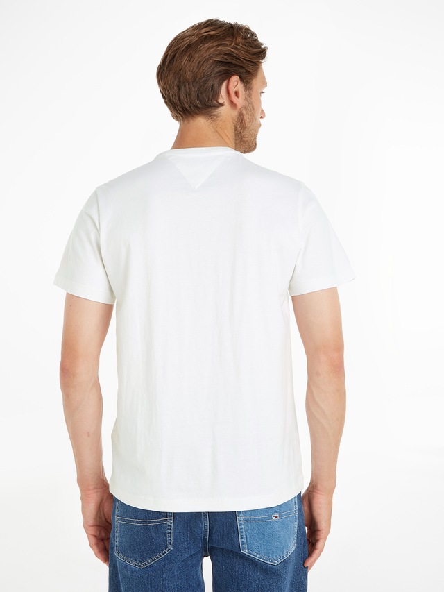 Tommy Jeans T-Shirt »TJM CLASSIC JERSEY CREW NECK« mit Logostickerei