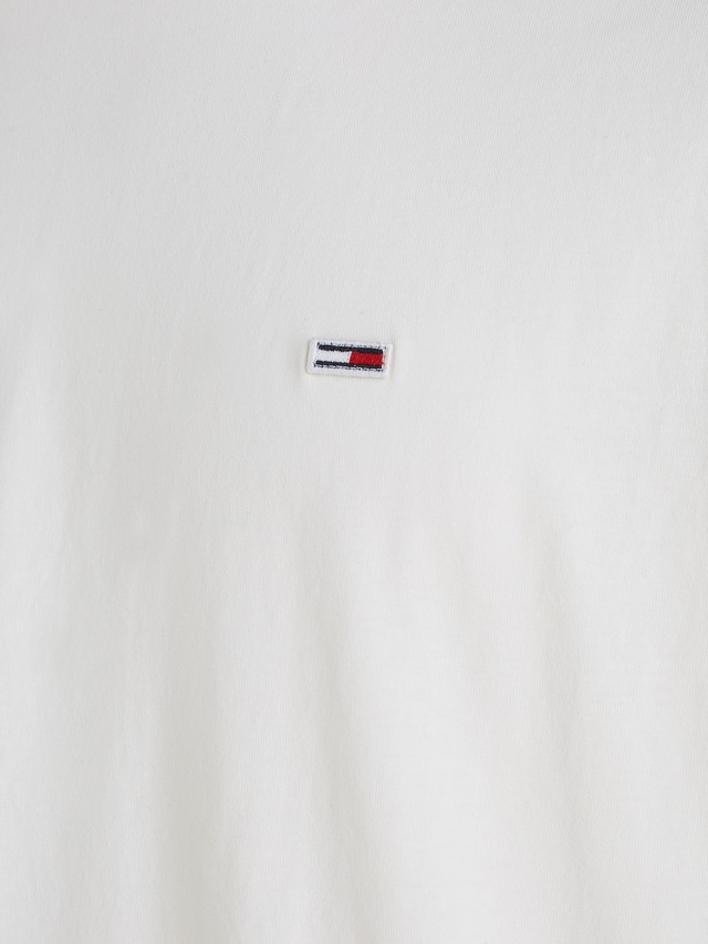Tommy Jeans T-Shirt »TJM CLASSIC JERSEY CREW NECK« mit Logostickerei