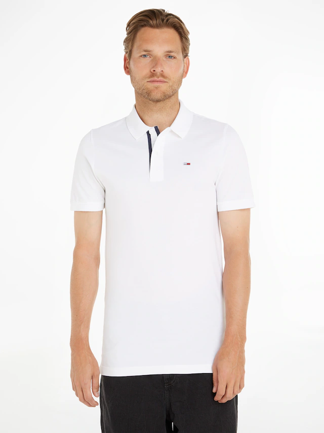 Tommy Jeans Poloshirt »TJM SLIM PLACKET POLO«