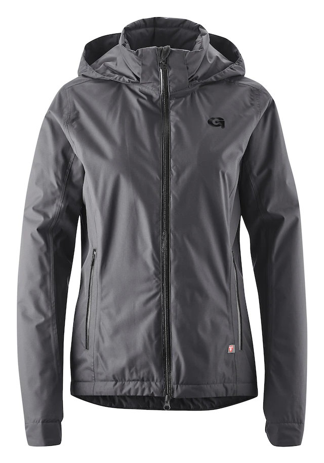 Gonso Fahrradjacke »Save Jacket Therm W« Damen Regenjacke wind- und wasserdicht, Radjacke mit Kapuze