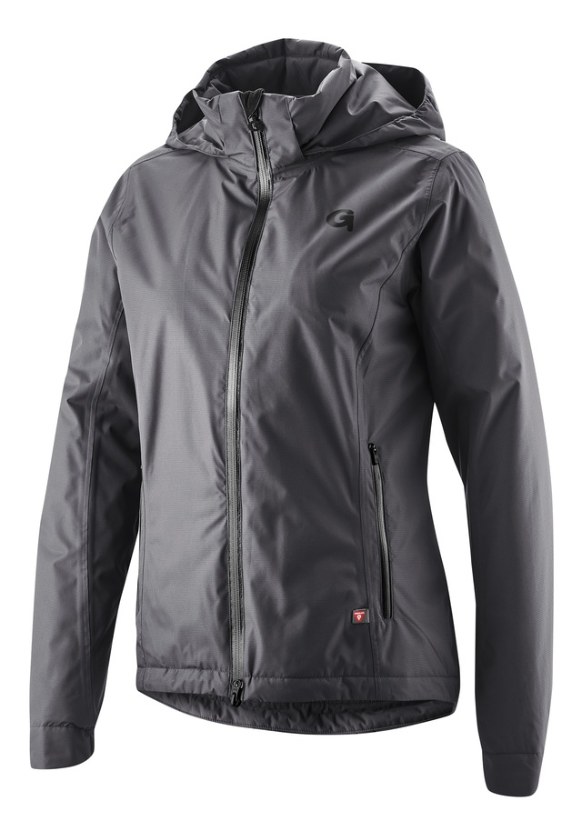 Gonso Fahrradjacke »Save Jacket Therm W« Damen Regenjacke wind- und wasserdicht, Radjacke mit Kapuze
