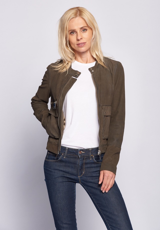 Maze Lederjacke »Clermont«
