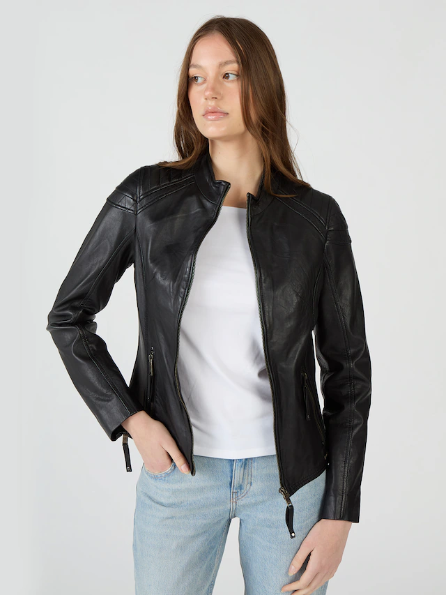 Maze Lederjacke »Water«