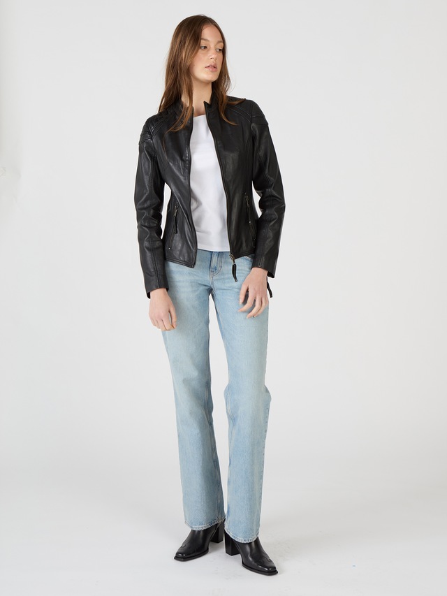 Maze Lederjacke »Water«