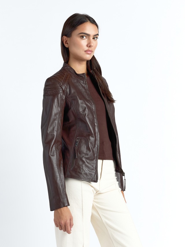 Maze Lederjacke »Water«