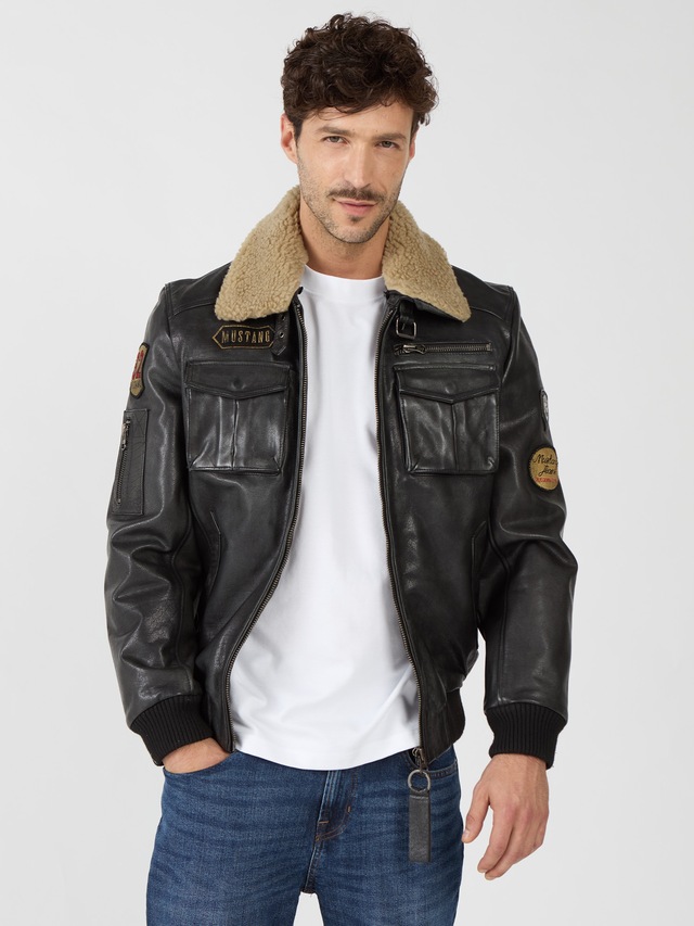 MUSTANG Lederjacke »Karlstad«