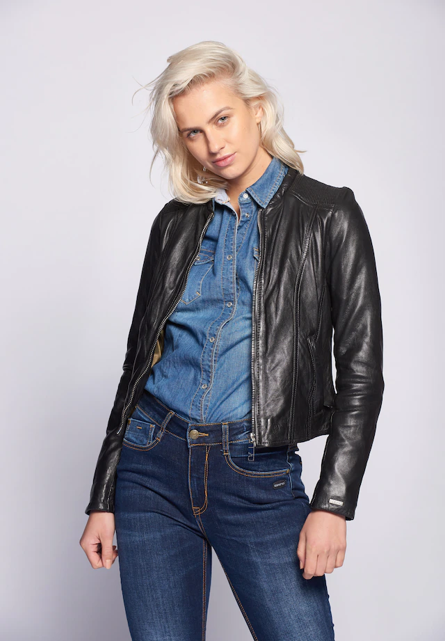 Maze Lederjacke »Smaragd«
