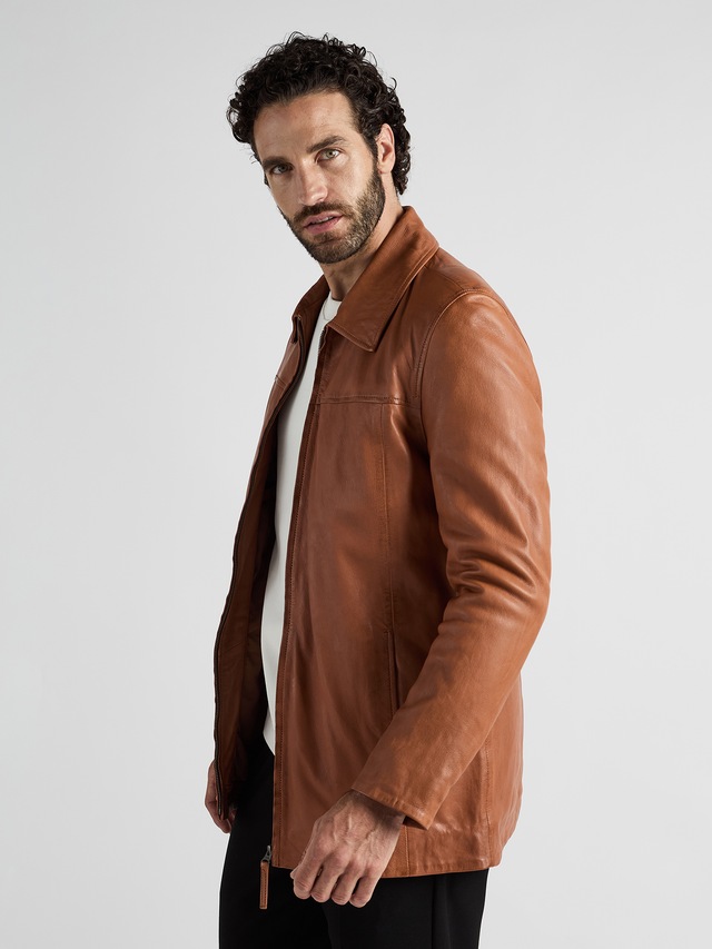 JCC Lederjacke »Saros«