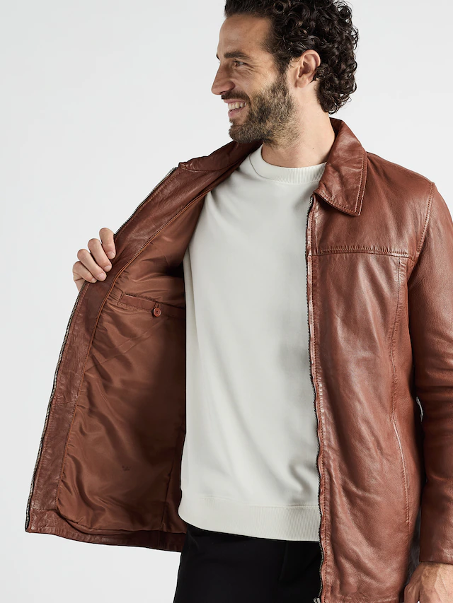 JCC Lederjacke »Saros«