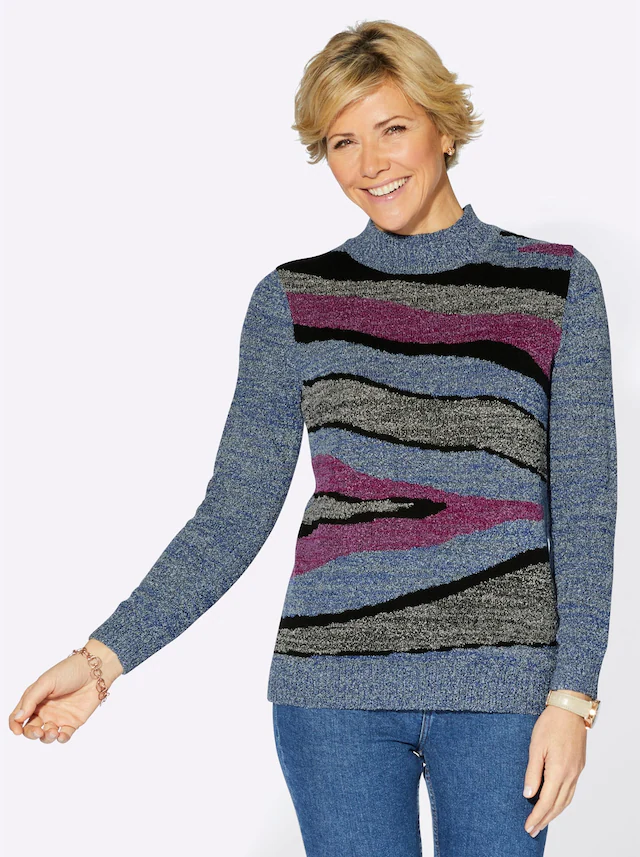 Classic Basics Stehkragenpullover »Pullover«