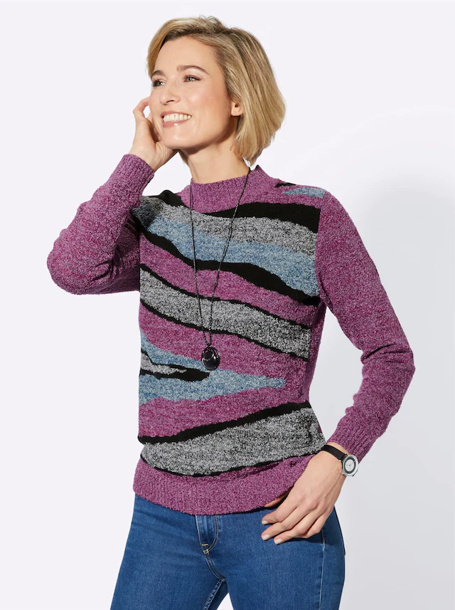 Classic Basics Stehkragenpullover »Pullover«