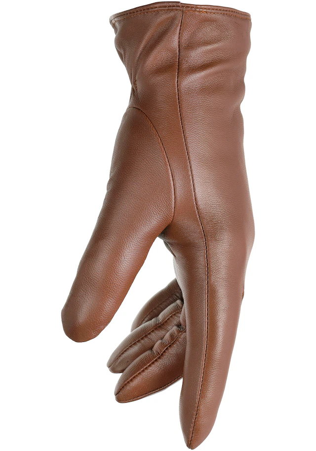 PEARLWOOD Lederhandschuhe »Meg« dekorativer Rockstud - elastischer Bund - Seitenschlitz