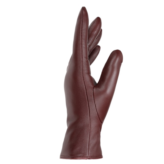 PEARLWOOD Lederhandschuhe »Meg« dekorativer Rockstud - elastischer Bund - Seitenschlitz
