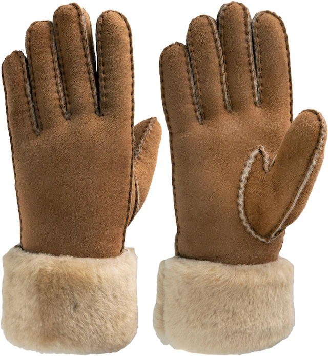 PEARLWOOD Lederhandschuhe »Emma« Atmungsaktiv, Wärmeregulierend, Wind - und Wasserabweisend