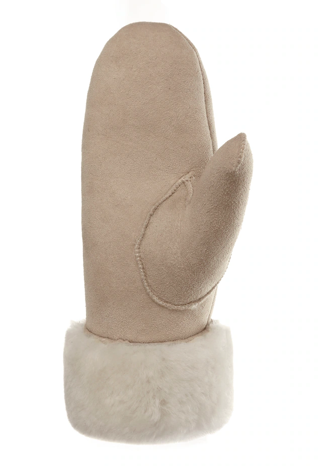 PEARLWOOD Lederhandschuhe »FIONA« Velourleder, Fausthandschuh, warm gefüttert