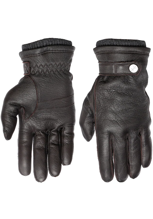PEARLWOOD Lederhandschuhe »Freddie« Atmungsaktiv, Wärmeregulierend, Wind - und Wasserabweisend