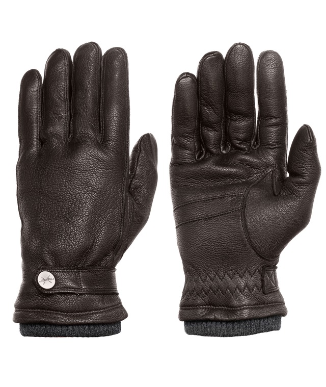 PEARLWOOD Lederhandschuhe »Freddie« Atmungsaktiv, Wärmeregulierend, Wind - und Wasserabweisend