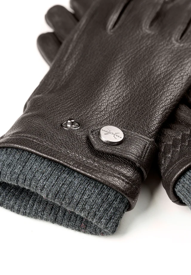 PEARLWOOD Lederhandschuhe »Freddie« Atmungsaktiv, Wärmeregulierend, Wind - und Wasserabweisend