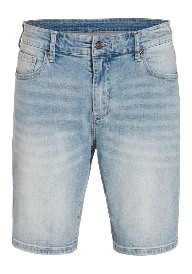Buffalo Jeansshorts »5-Pocket Shorts« mit normaler Bundhöhe, kurze Hose aus elastischer Denim-Qualität