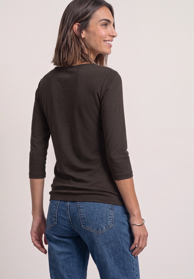 STREET ONE 3/4-Arm-Shirt mit Rundhalsausschnitt