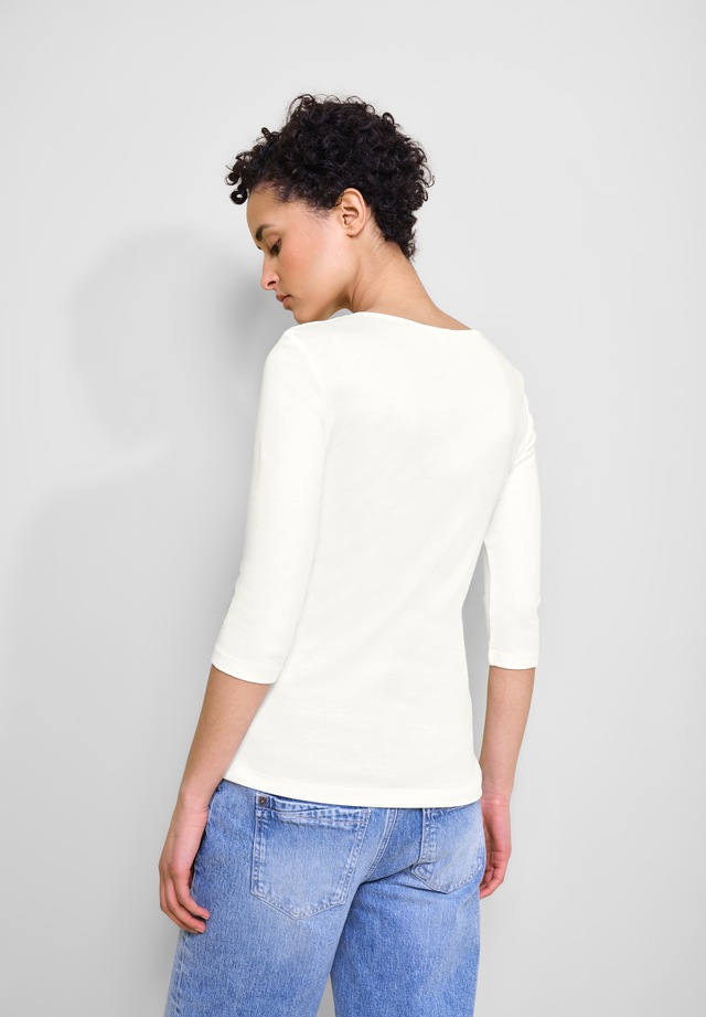STREET ONE 3/4-Arm-Shirt mit Rundhalsausschnitt
