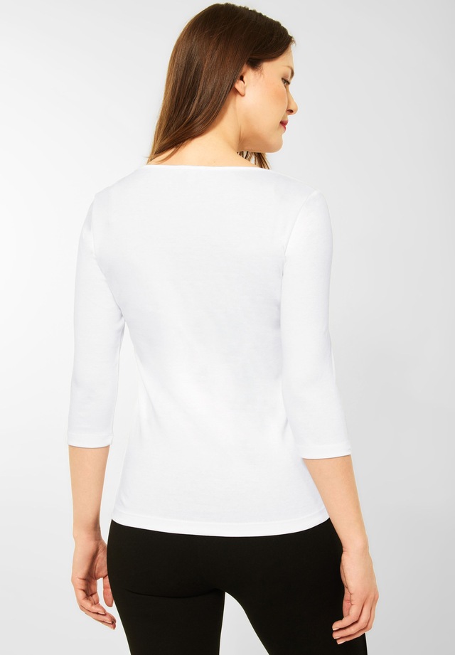STREET ONE 3/4-Arm-Shirt mit Rundhalsausschnitt