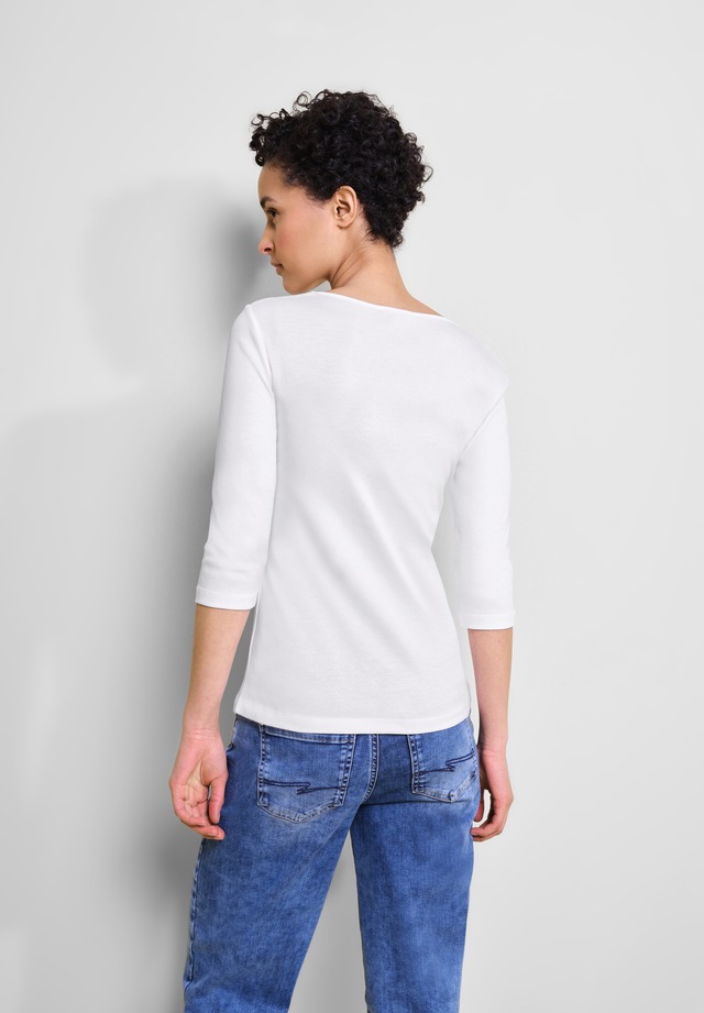 STREET ONE 3/4-Arm-Shirt mit Rundhalsausschnitt