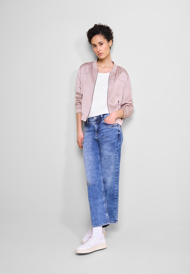 STREET ONE 3/4-Arm-Shirt mit Rundhalsausschnitt