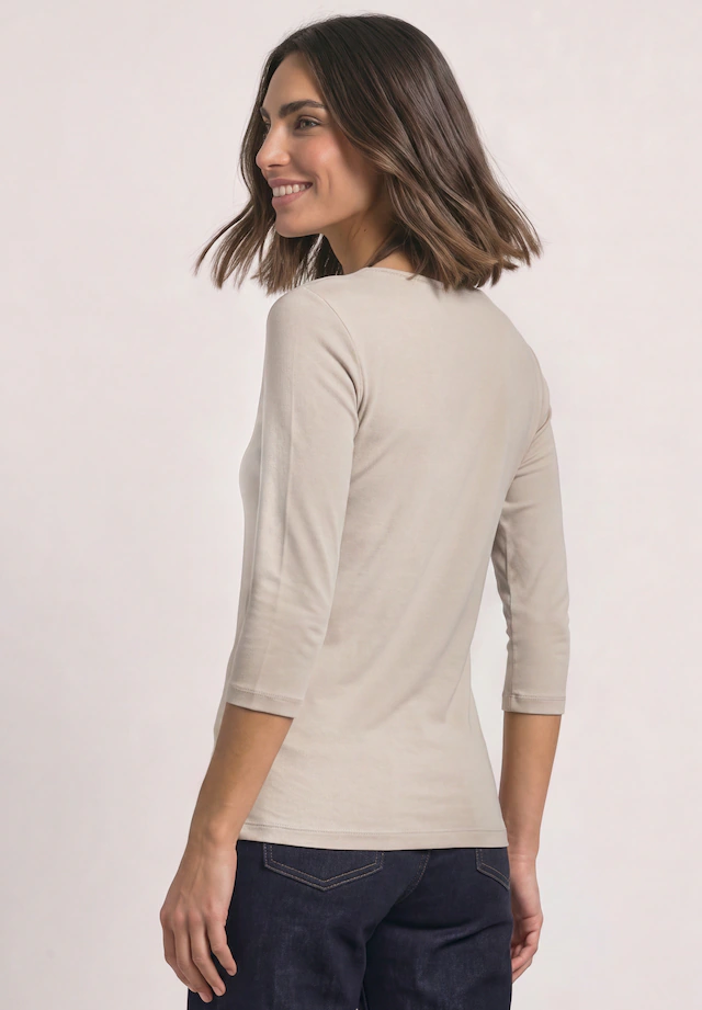 STREET ONE 3/4-Arm-Shirt mit Rundhalsausschnitt