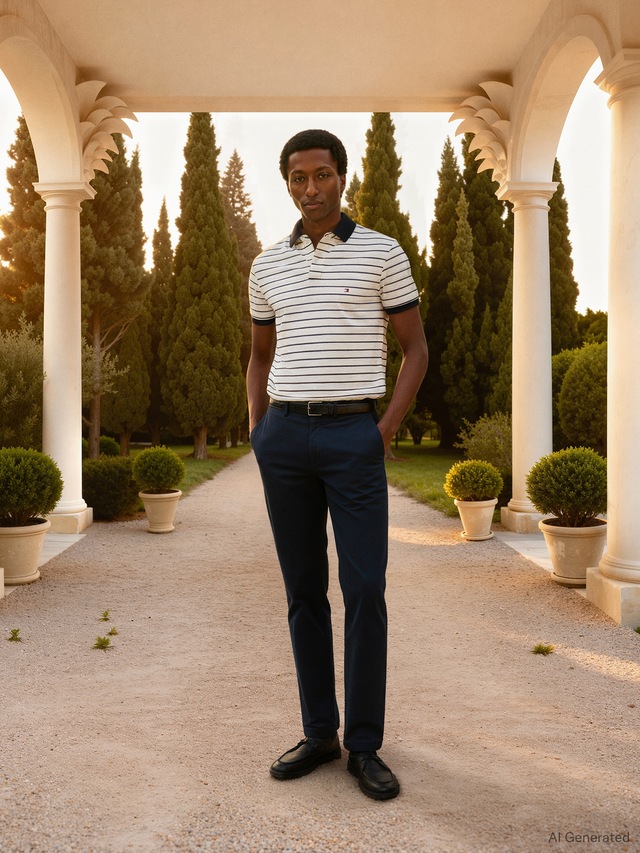 Tommy Hilfiger »Chino Denton 1985 PIMA CO« Straight Fit